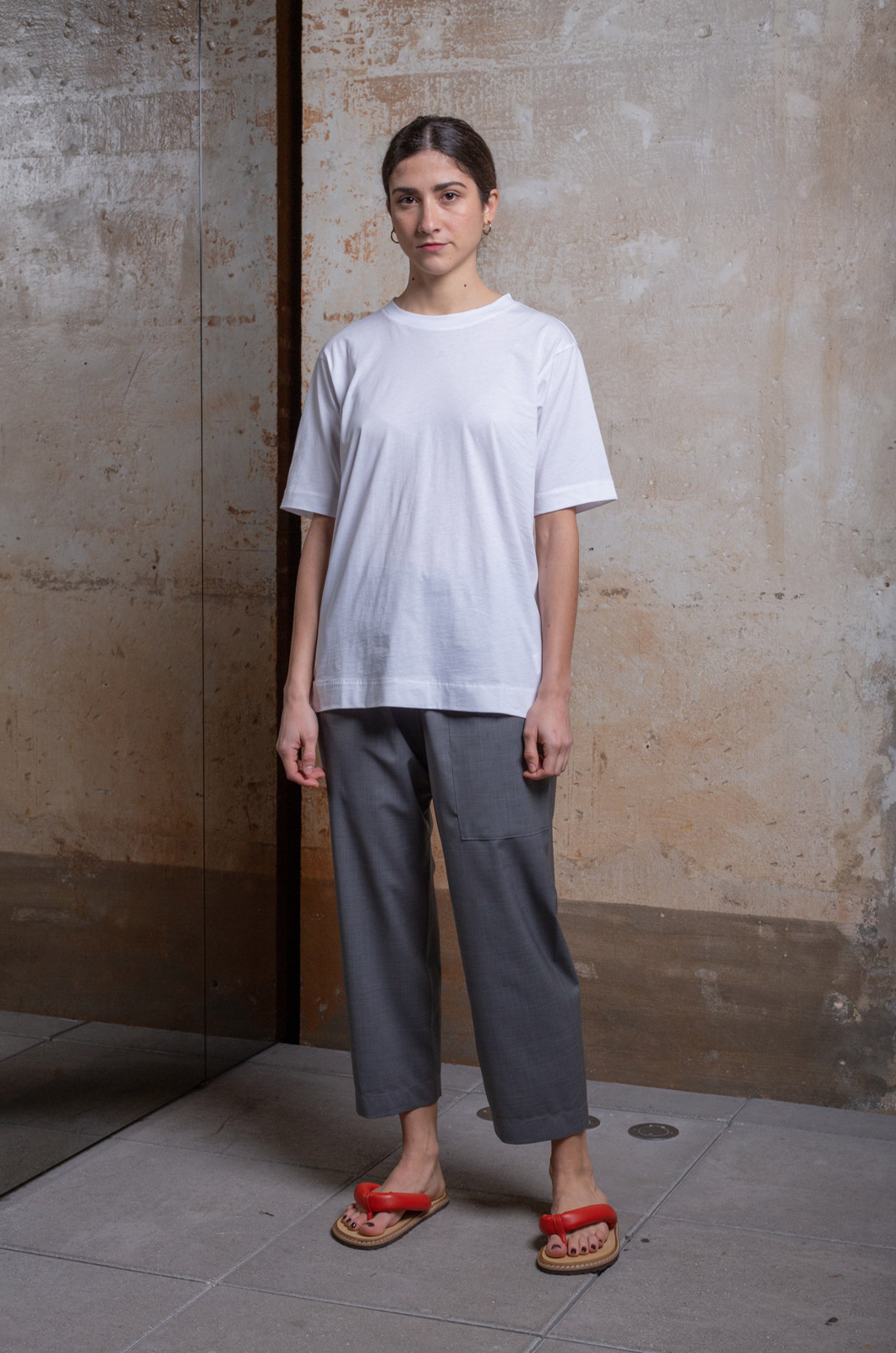 Sofie D'Hoore - TIA Short Sleeve T-Shirt - Knit White